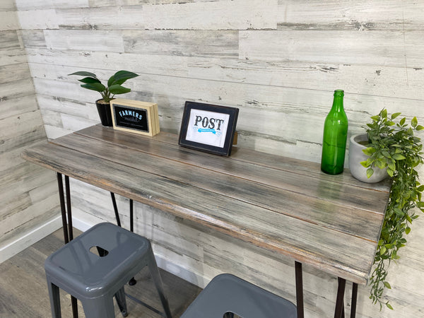 Rustic Bar Table Set