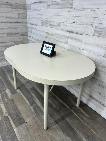 Vintage Mid Century Cream Dining Table