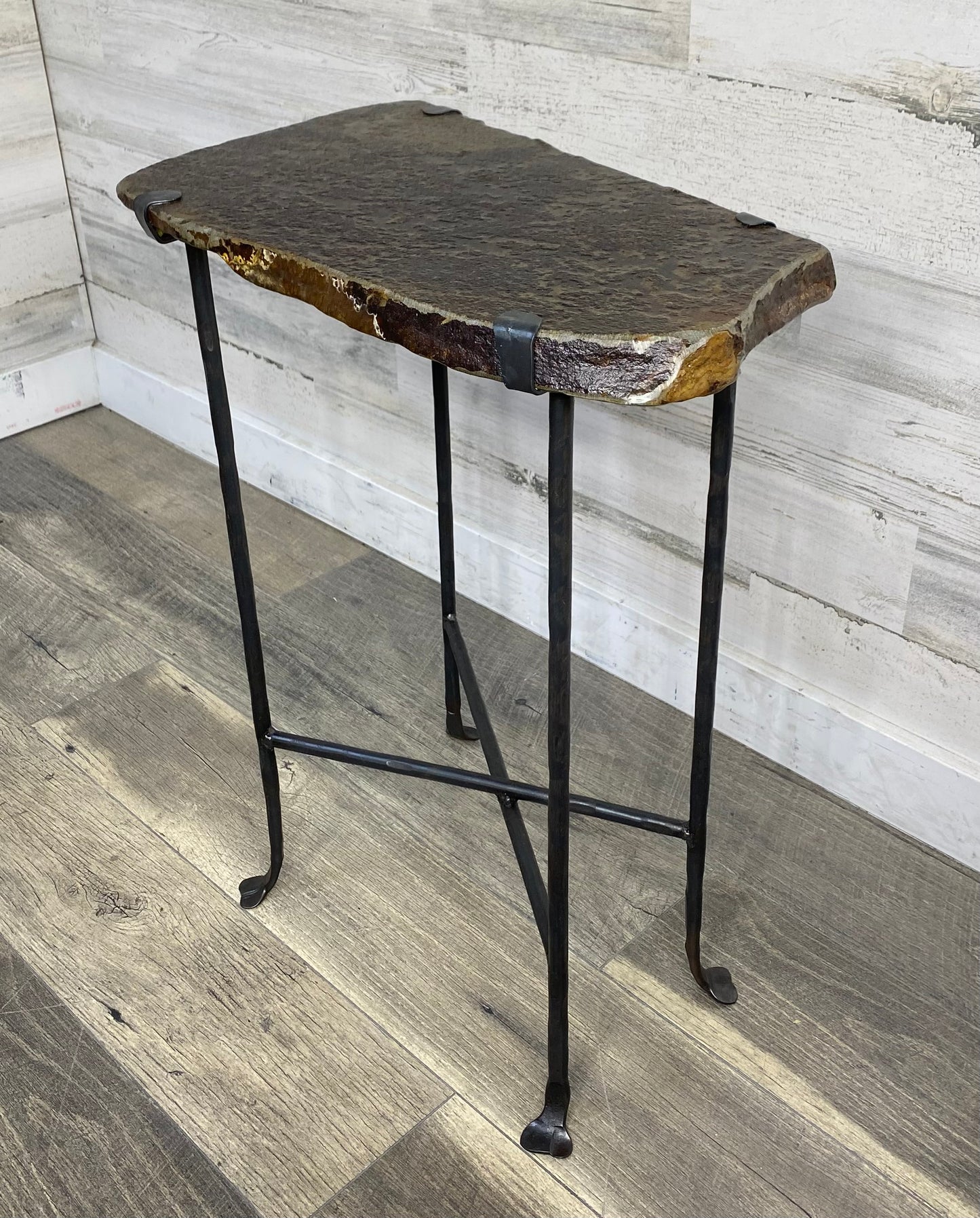 Montana Slate Top End Table