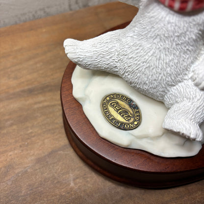 1994 Coca Cola Polar Bears Heritage Collection Music Box