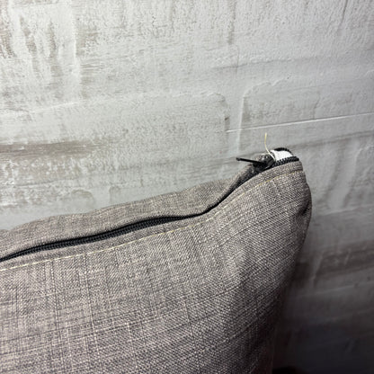 Gray Throw Pillow