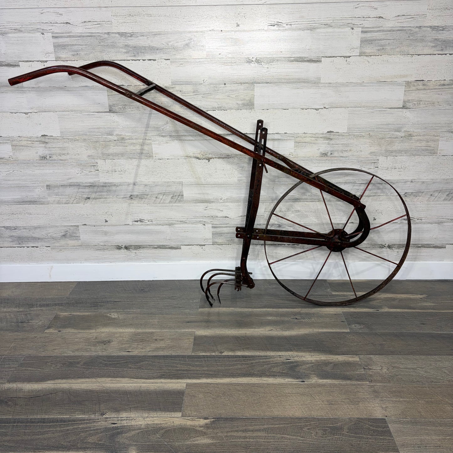 Antique Garden Cultivating Push Plow