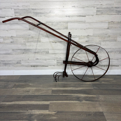 Antique Garden Cultivating Push Plow