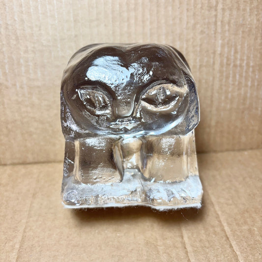 Eric Horgan Glass Cat Bookend/ Paperweight