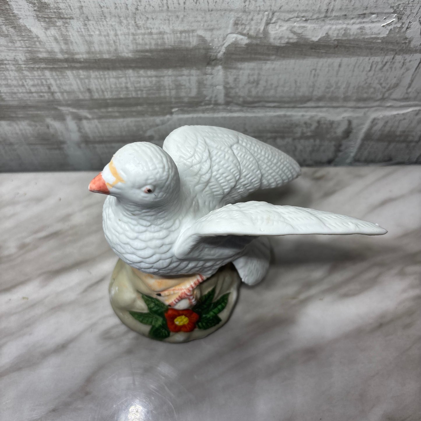 Vintage Porcelain White Dove