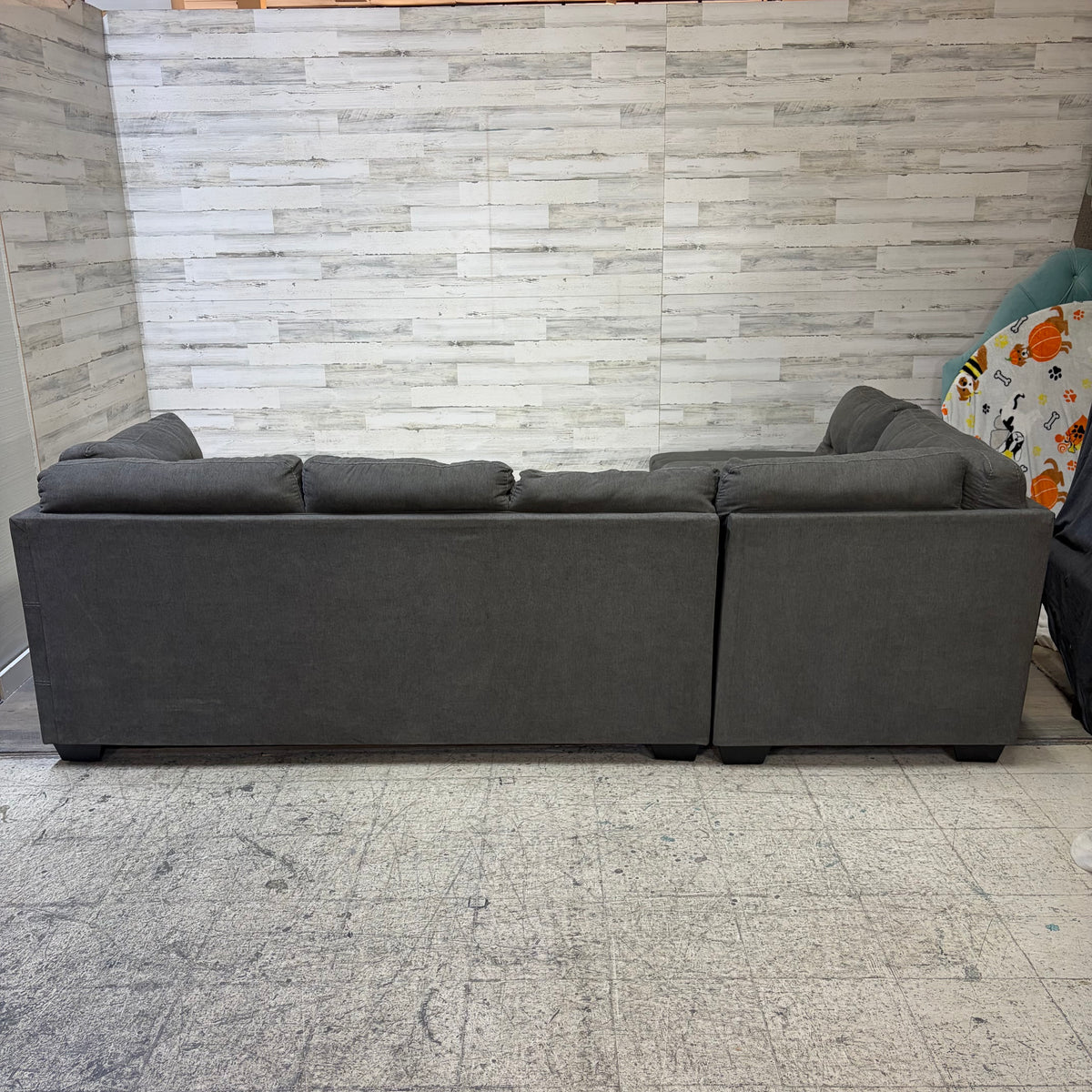 Gray 3pc Ashley Sectional Couch