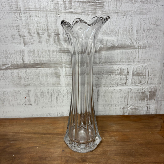 Mid Century Flute Vase
