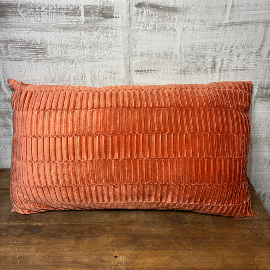 Soft Orange Lumbar Pillow