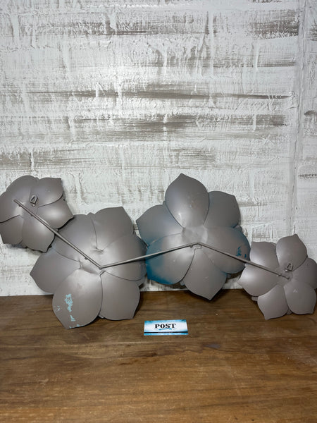 Indoor Outdoor Metal Flower Decor