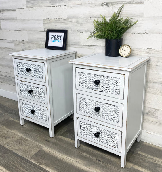 Matching White Nightstands