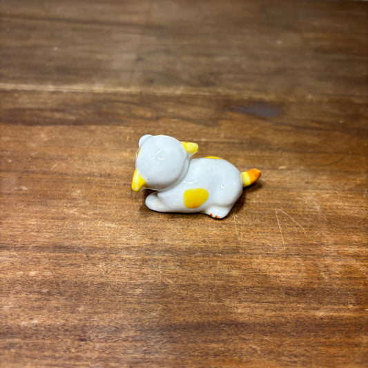 Vintage Porcelain Puppy Figurine