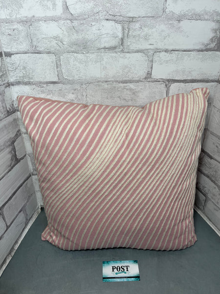 Pink Stripe Pillow