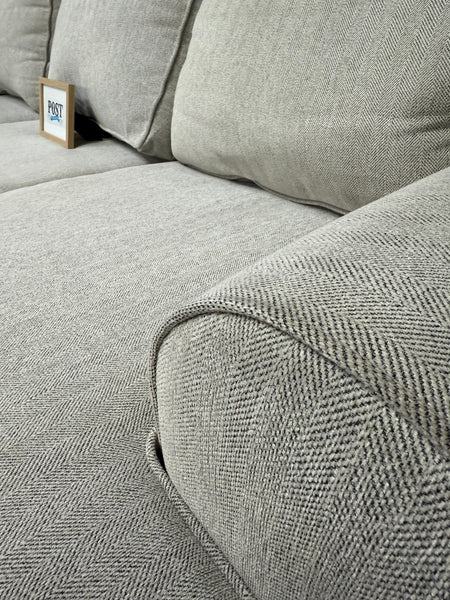 Light Gray 2pc Sectional Couch