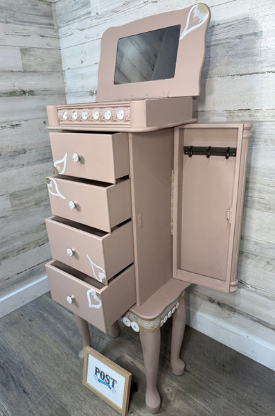 Standing Floor Jewelry Box Dresser