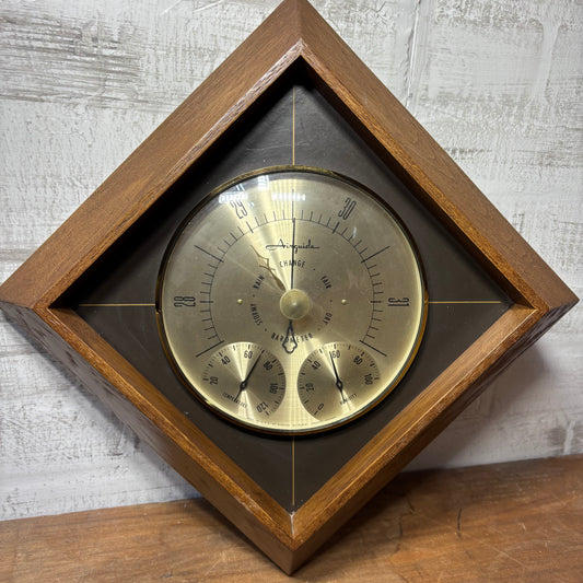 Vintage Airguide Barometer Weather Station