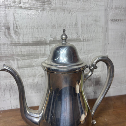 Vintage Silver-Plated Footed coffee/ Tea Pot