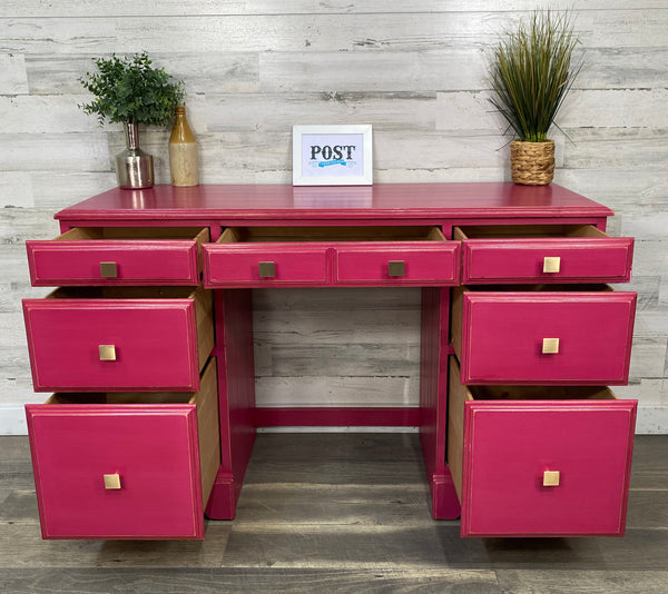 Hot Pink Barbie Desk