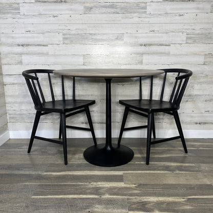 Crate & Barrel Bistro Dining Set 3pc