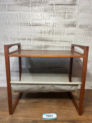 Mid Century Sika Mobler Teak Magazine Table