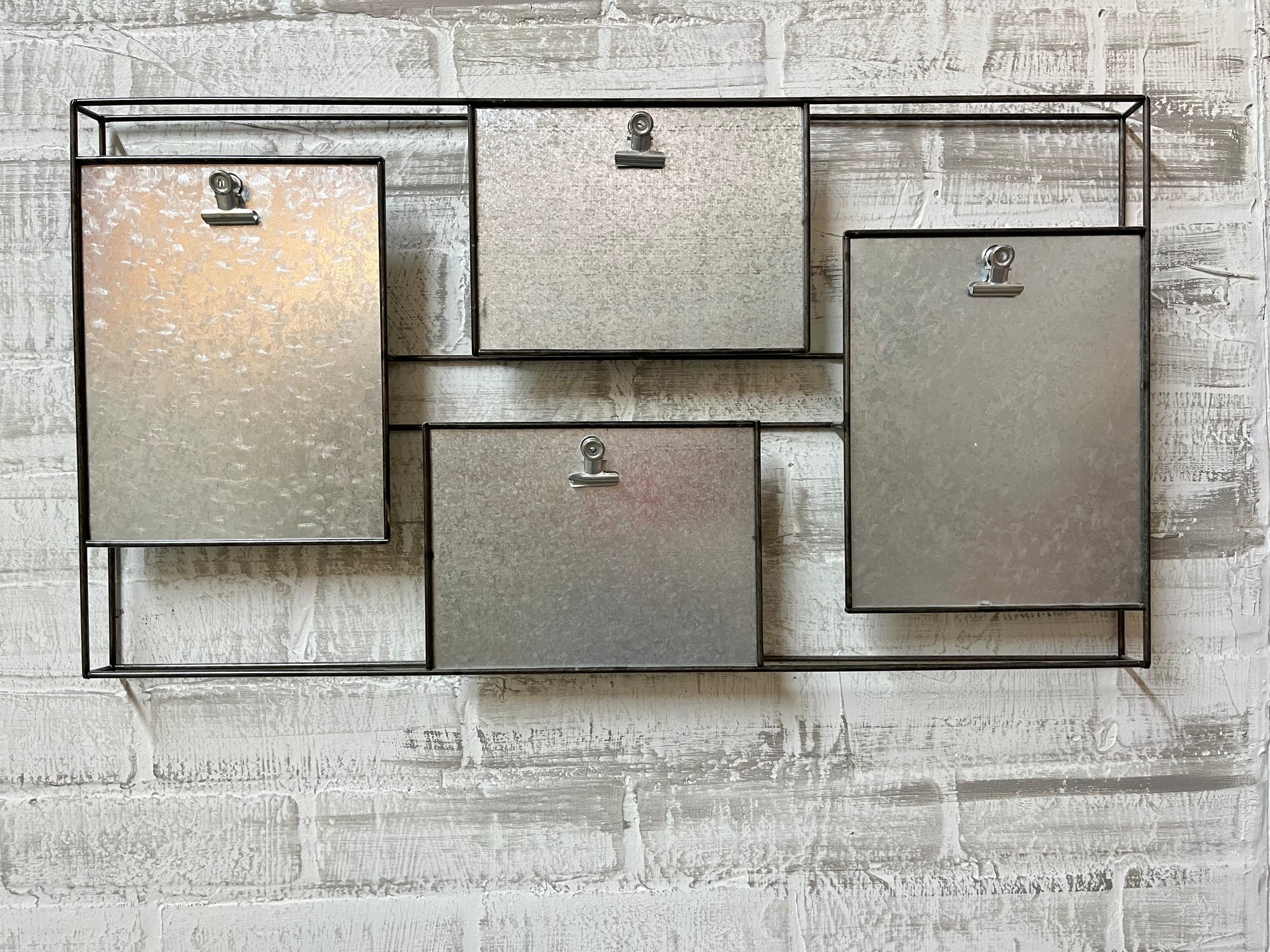 Industrial Style Picture Frame Collage