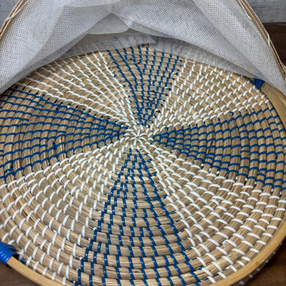 Woven Food Tent Basket Tray