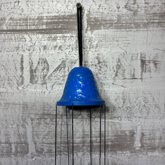 Vintage Blue Hummingbird Wind Chime