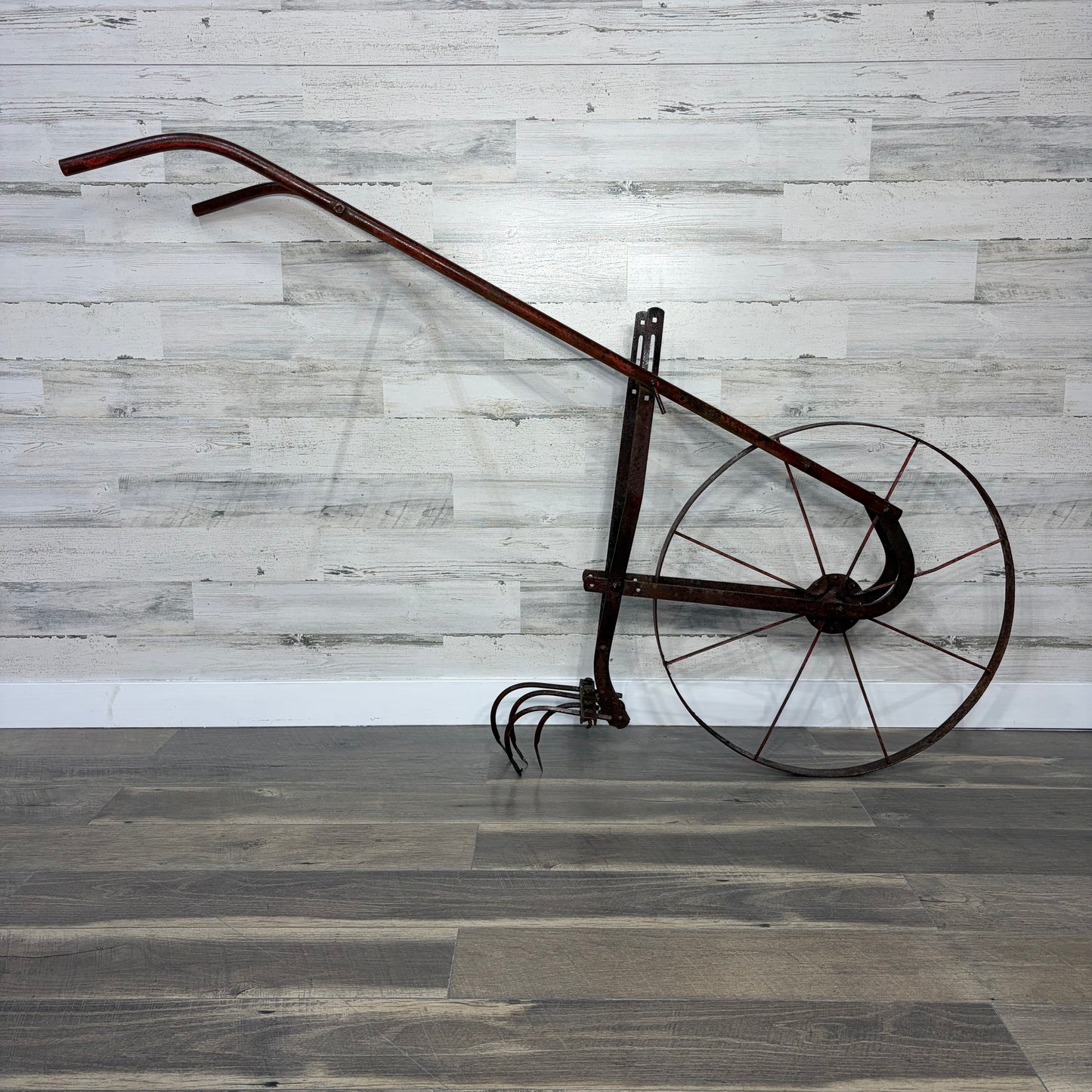 Antique Garden Cultivating Push Plow