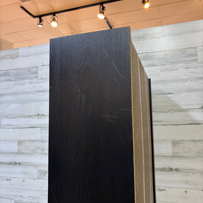 Set Of 3 IKEA Black Bookshelves
