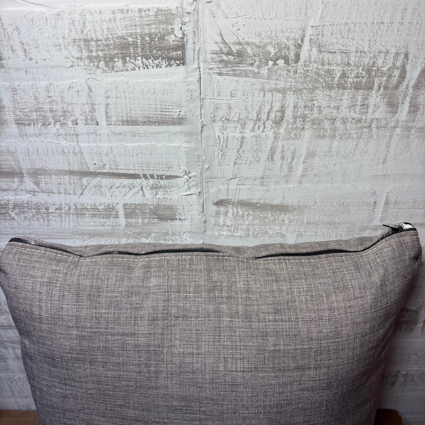 Gray Throw Pillow
