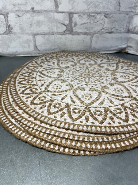 Boho Mandala Placemats Set Of 4