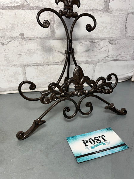 French Country Iron Stand/ Easel