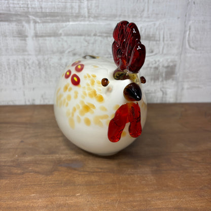 Murano Style Handblown Glass Chicken