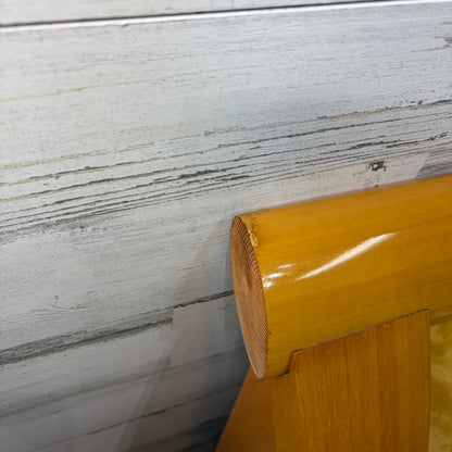 Vintage Birdseye Maple King Bedframe