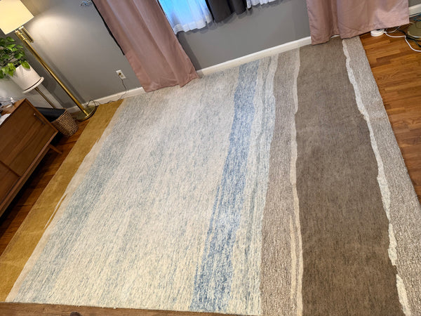 West Elm Meadow Tufted Wool Rug 8x10