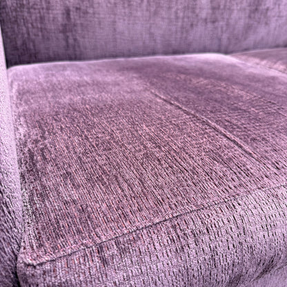 Set Of 2 Purple Loveseat Couches