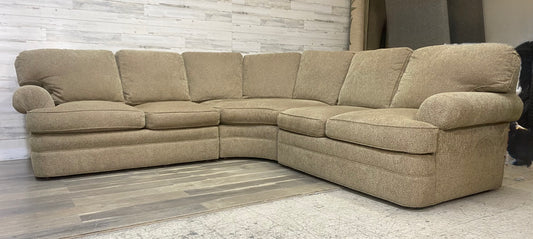 3pc Sherrill Sectional Sofa Couch