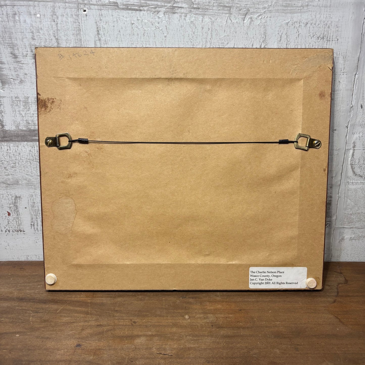 Abandoned “The Charles Nelson House” Framed Signed Pictured