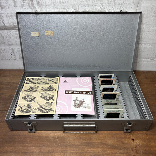 Vintage 35 mm 2-Inch Slide Storage Case For 150 Slides