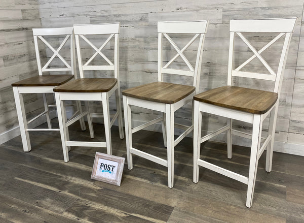 Set Of 4 Bar/ Pub Height Chairs