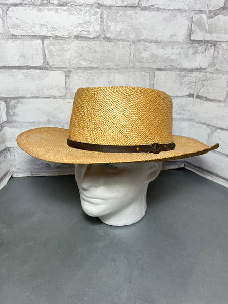 Leather Strap Sunhat