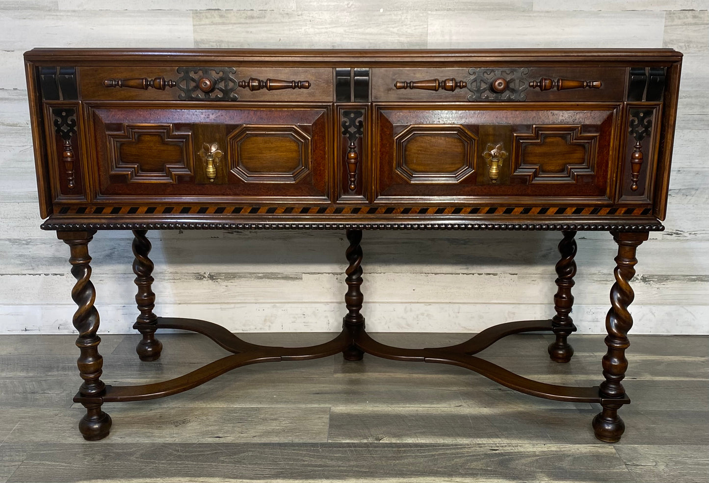 Antique Jacobean Buffet Server