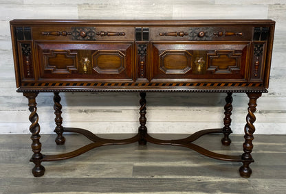 Antique Jacobean Buffet Server