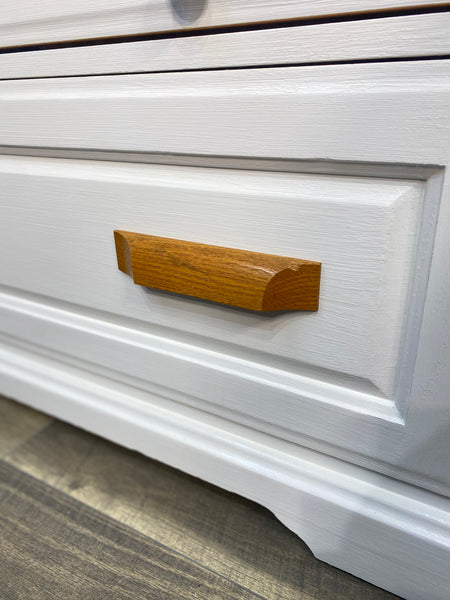 White File Cabinet W/ Printer Tray