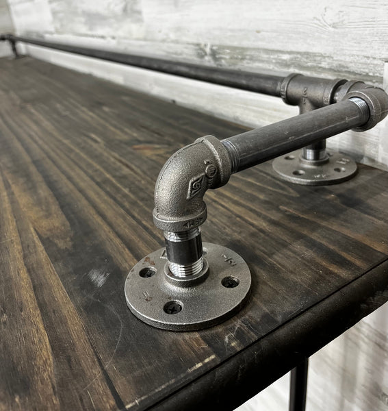 Rustic Industrial Bar Table