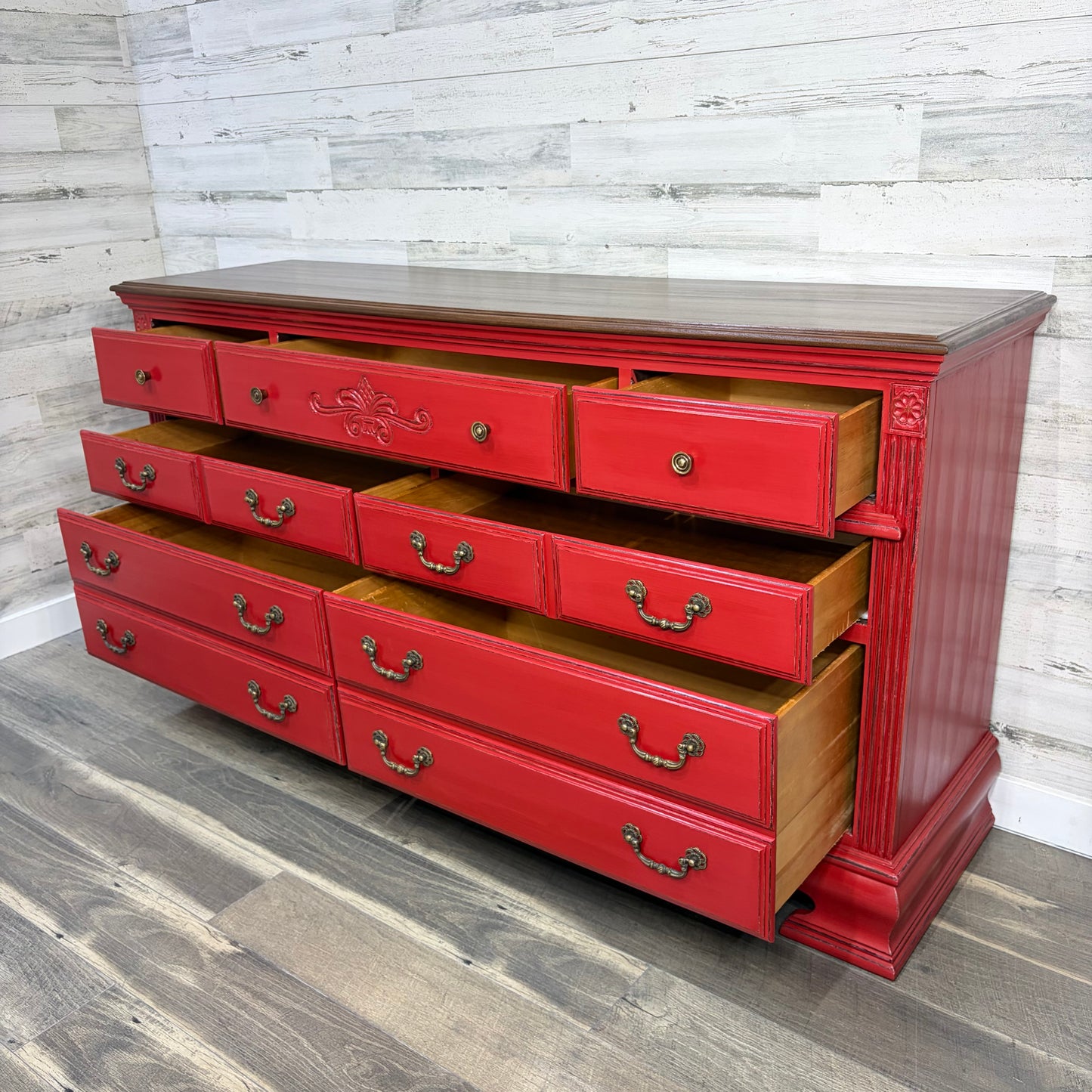 Barn Red Dresser Buffet