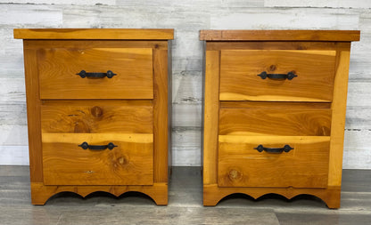 Cedar Matching Nightstands Set Of 2
