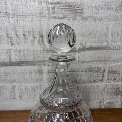 Round Crystal Glass Decanter