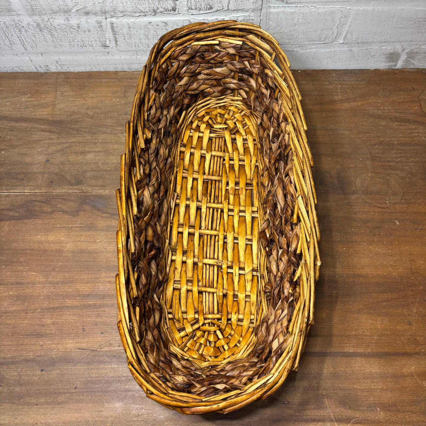 Oval Woven Seagrass Basket