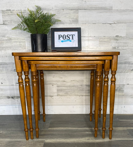 Ethan Allen Nesting Tables Set Of 3
