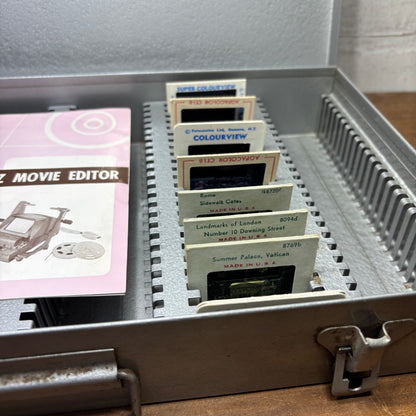 Vintage 35 mm 2-Inch Slide Storage Case For 150 Slides
